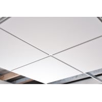 Zentia Bioguard Plain MicroLook Ceiling Tile 600 x 600 x 15mm Box of 16