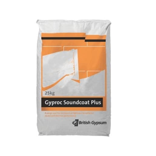 Gyproc SoundCoat Plus Parge Coat 25kg