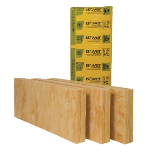 Isover Cavity Wall Slab 34, 1200 x 455 x 125mm Pack of 8