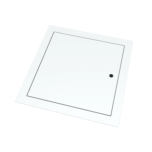 Palco 1 Hour Fire-Rated Metal Faced Access Panel 200 x 200mm White