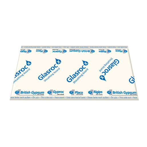 Glasroc X Sheathing Board Square Edge 1200 x 2400 x 12.5mm