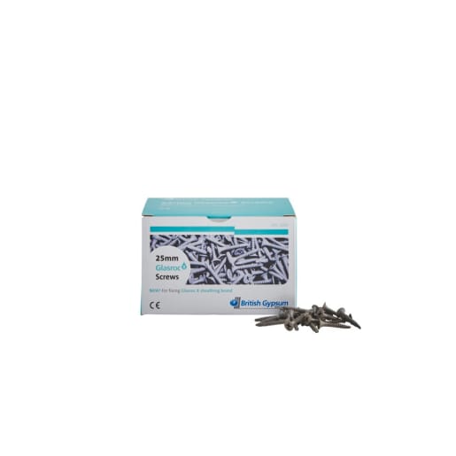 Glasroc X Self-Tapping Screw 25mm Box of 1000