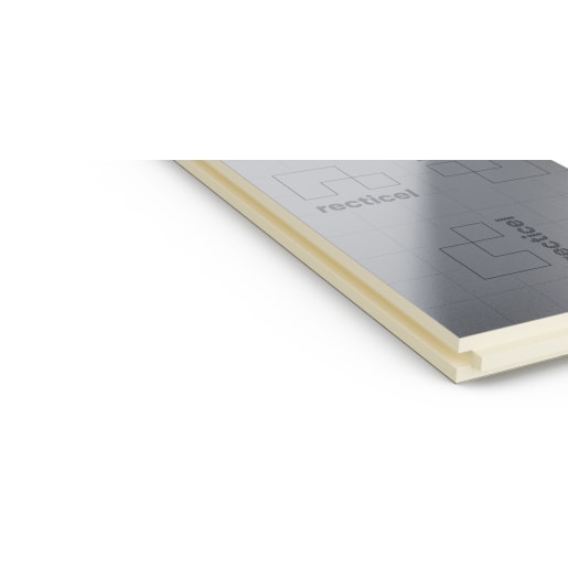 Recticel Eurowall + PIR Cavity Wall Insulation Board (Full fill) 1.2m x 460mm x 90mm