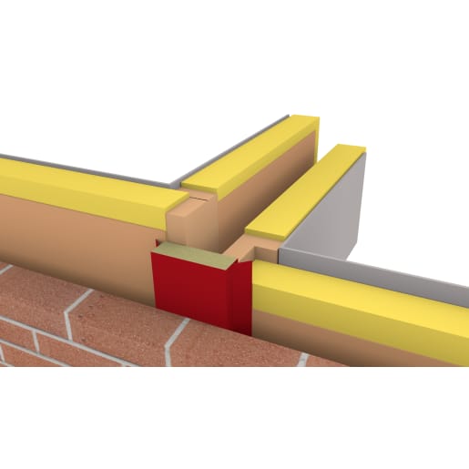 ARC Thermal Cavity Fire Barrier 75mm Party Wall 1200 x 250 x 90mm
