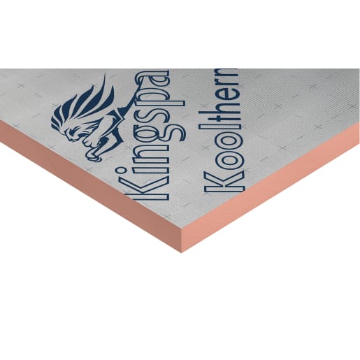 Kingspan Kooltherm K15 Rainscreen Board 2.4 x 1.2m x 60mm Pack of 5