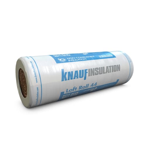 Knauf Insulation Loft Roll 44 Combi-Cut 100mm x 12.18m 13.89m²