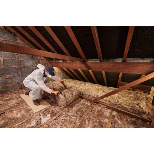 Knauf Insulation Loft Roll 44 Combi-Cut 100mm x 12.18m 13.89m²