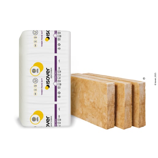 Isover 32 Timber Frame Batt 1.2m x 570 x 90mm Pack of 5