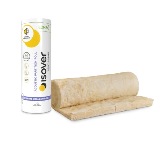Isover APR Acoustic Partition Roll 10m x 600 x 65mm Pack of 2