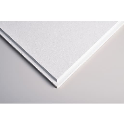 Zentia Prestige Tegular24 Ceiling Tile 1.2m x 600 x 19mm Box of 8