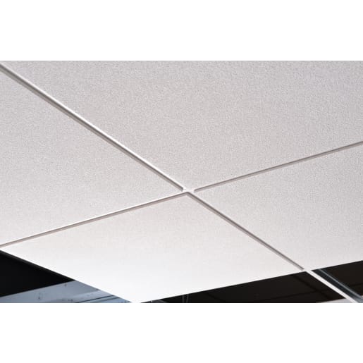 Zentia Aruba Max Tegular15 90 Ceiling Tile 600 x 600 x 18mm Box of 14