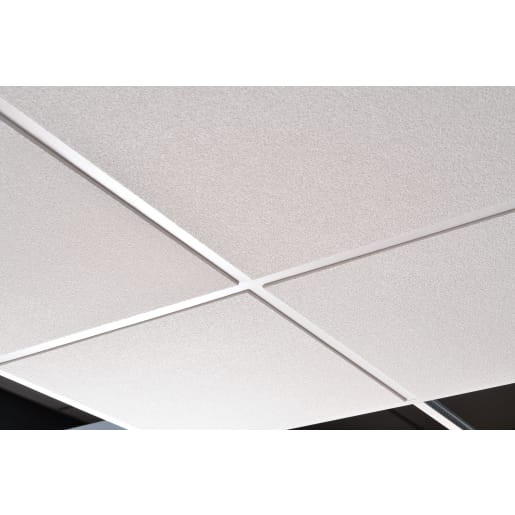 Zentia Aruba Tegular24 Ceiling Tile 600 x 600 x 15mm Box of 16