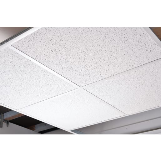 Zentia Fission FT Board Ceiling Tile 600 x 600 x 15mm Box of 16