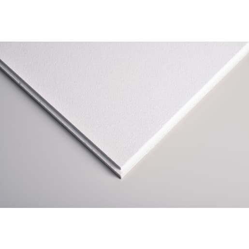 Zentia Perla MicroLook 90 Ceiling Tile 600 x 600 x 17mm Box of 12
